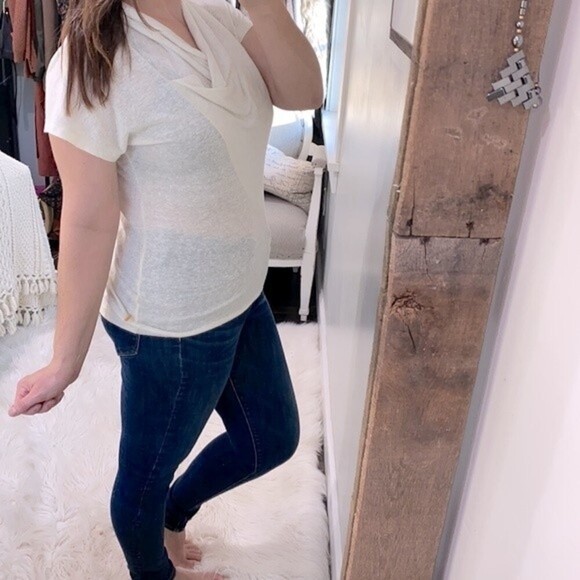 Lucy ivory color top size small - Picture 2 of 4